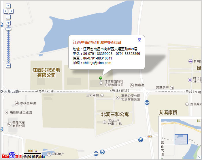 江西南昌洗地機廠家江西星海特科機械有限公司聯(lián)系地址地圖展示